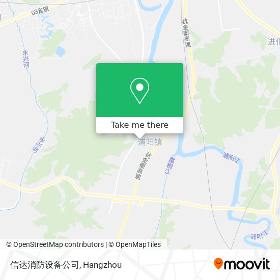 信达消防设备公司 map