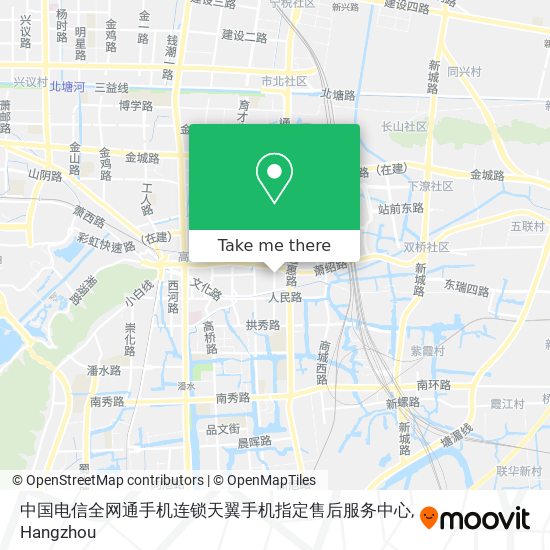 中国电信全网通手机连锁天翼手机指定售后服务中心 map