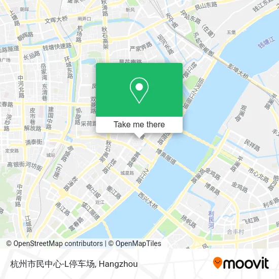 杭州市民中心-L停车场 map