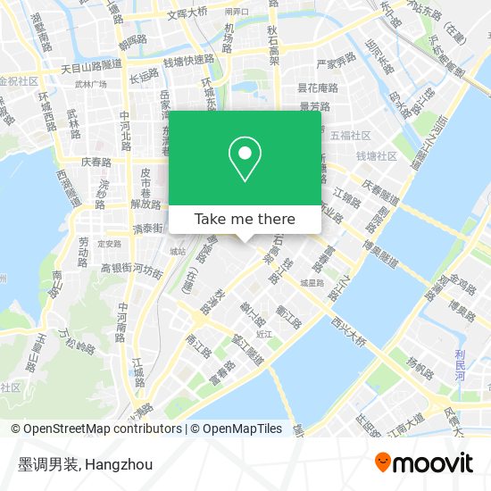 墨调男装 map
