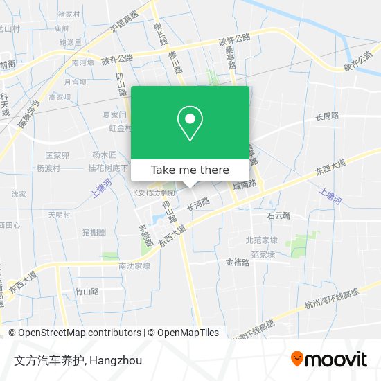 文方汽车养护 map