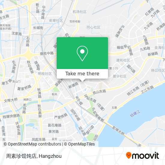 周素珍馄饨店 map