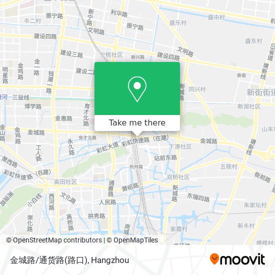 金城路/通货路(路口) map