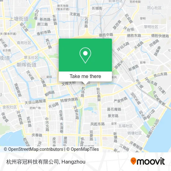 杭州容冠科技有限公司 map