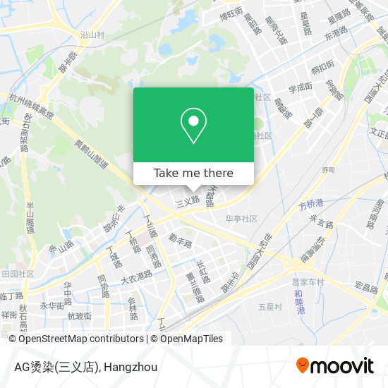 AG烫染(三义店) map