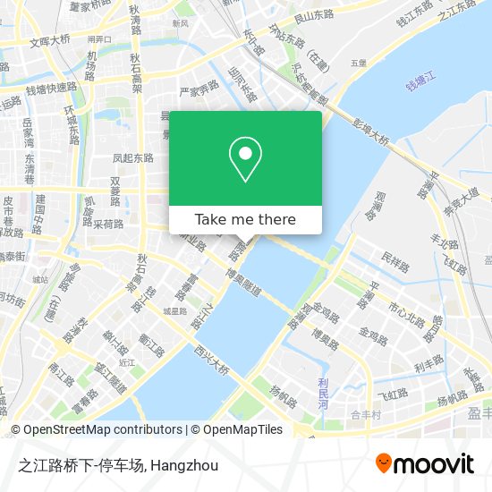 之江路桥下-停车场 map