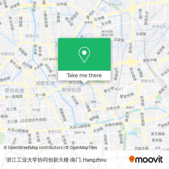 浙江工业大学协同创新大楼-南门 map