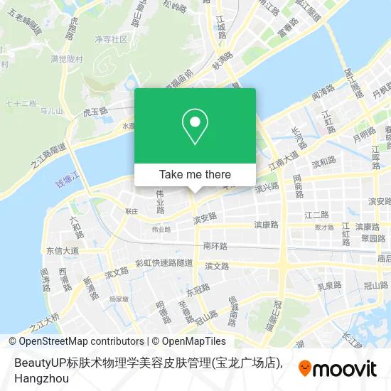 BeautyUP标肤术物理学美容皮肤管理(宝龙广场店) map