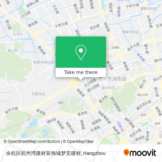 余杭区杭州湾建材装饰城梦安建材 map