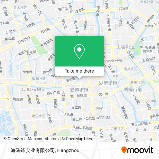 上海曙锋实业有限公司 map