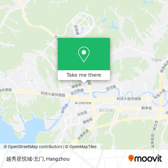 越秀星悦城-北门 map
