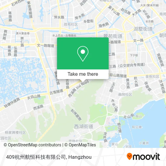 409杭州航恒科技有限公司 map