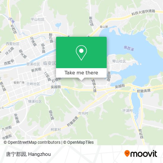 唐宁郡园 map