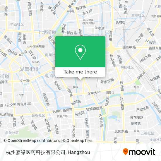 杭州嘉缘医药科技有限公司 map