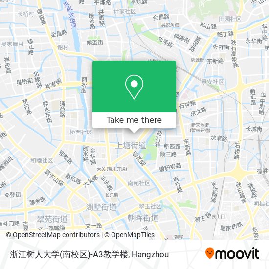 浙江树人大学(南校区)-A3教学楼 map