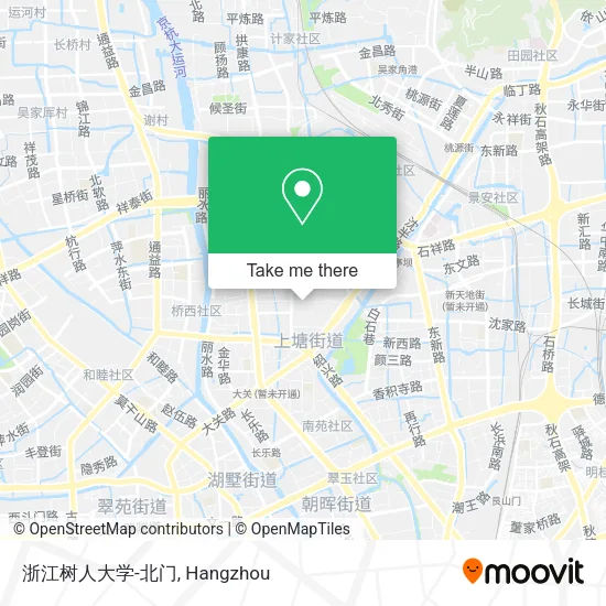 浙江树人大学-北门 map