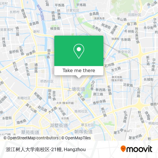 浙江树人大学南校区-21幢 map