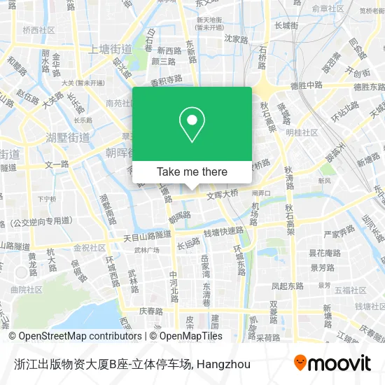 浙江出版物资大厦B座-立体停车场 map
