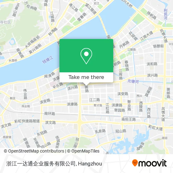 浙江一达通企业服务有限公司 map