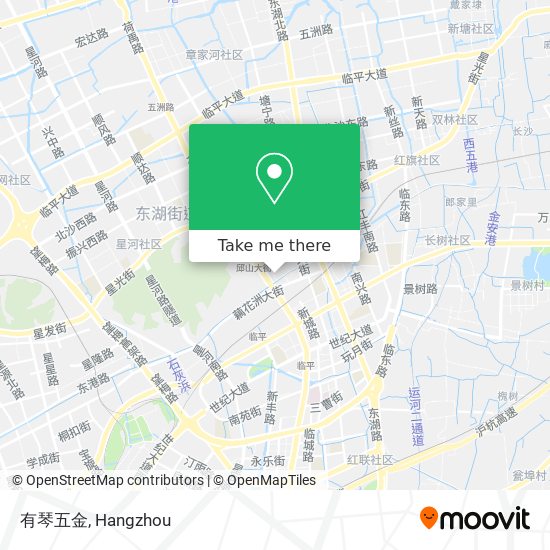 有琴五金 map