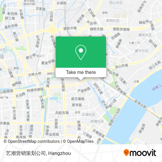 艺潮营销策划公司 map