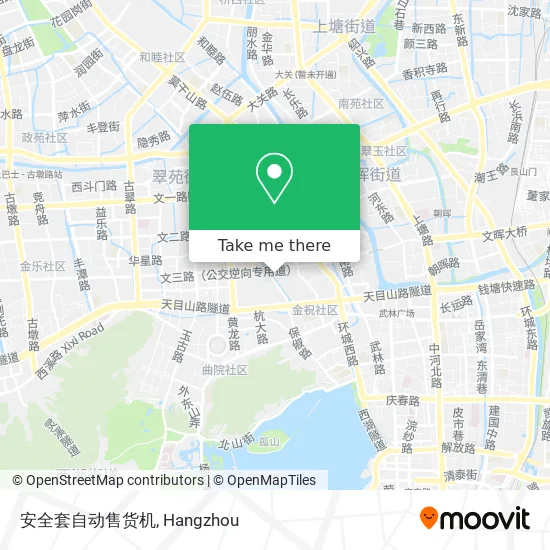 安全套自动售货机 map