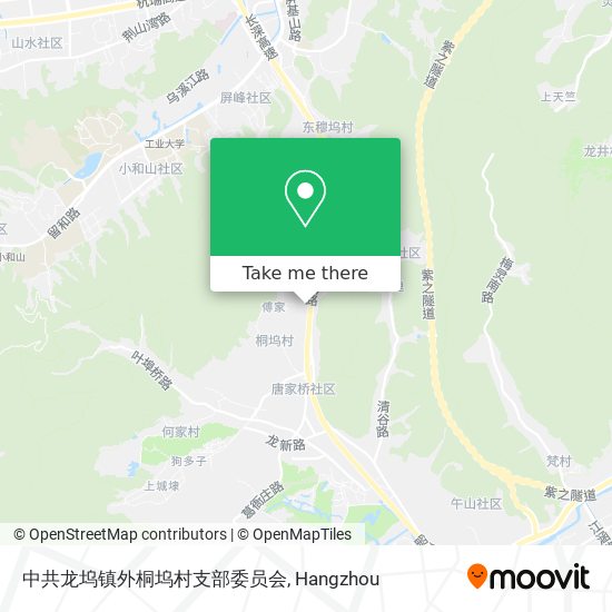 中共龙坞镇外桐坞村支部委员会 map