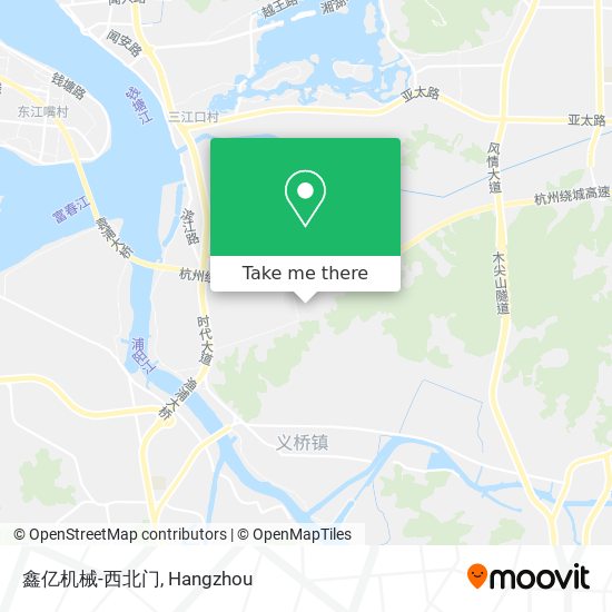 鑫亿机械-西北门 map