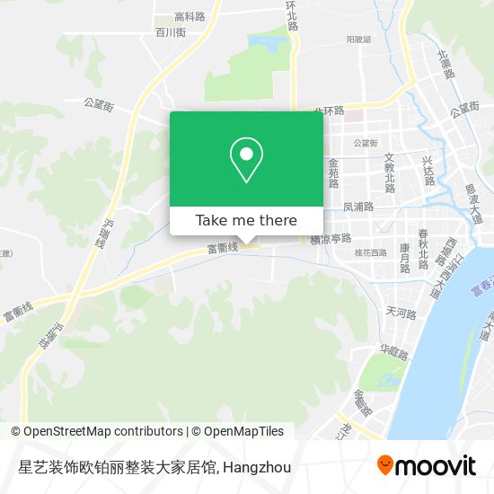 星艺装饰欧铂丽整装大家居馆 map
