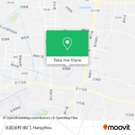乐园涂料-南门 map