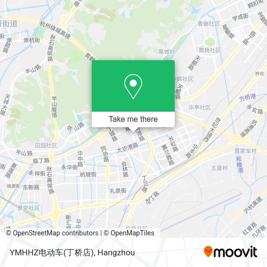 YMHHZ电动车(丁桥店) map