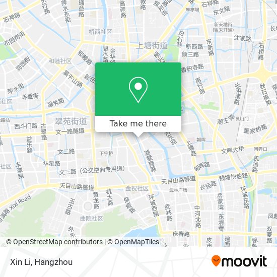 Xin Li map