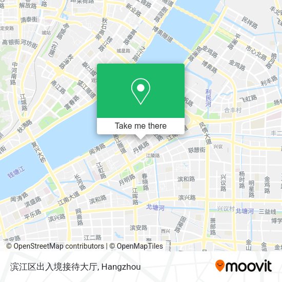 滨江区出入境接待大厅 map