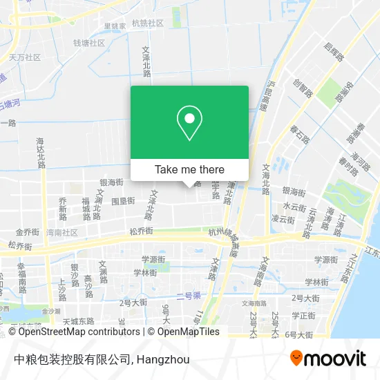 中粮包装控股有限公司 map