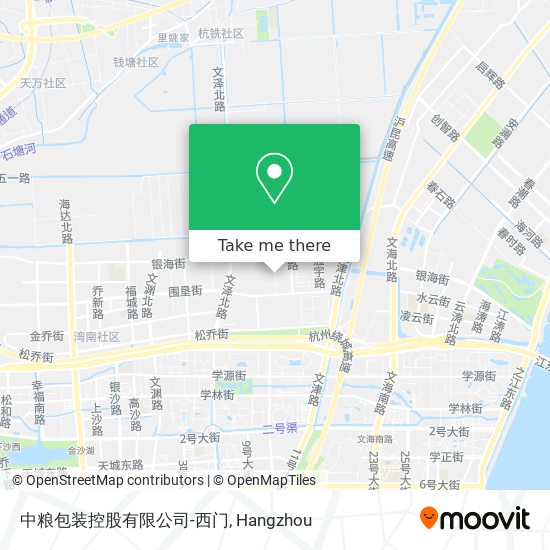 中粮包装控股有限公司-西门 map
