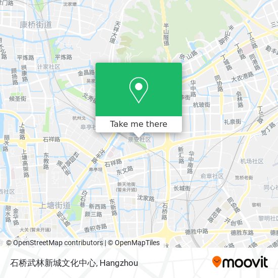 石桥武林新城文化中心 map