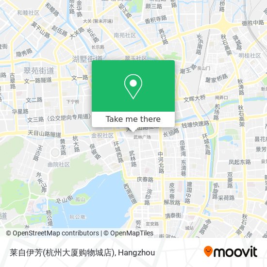 莱自伊芳(杭州大厦购物城店) map