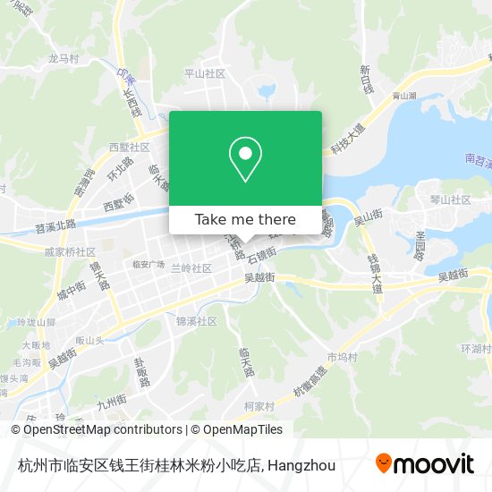 杭州市临安区钱王街桂林米粉小吃店 map