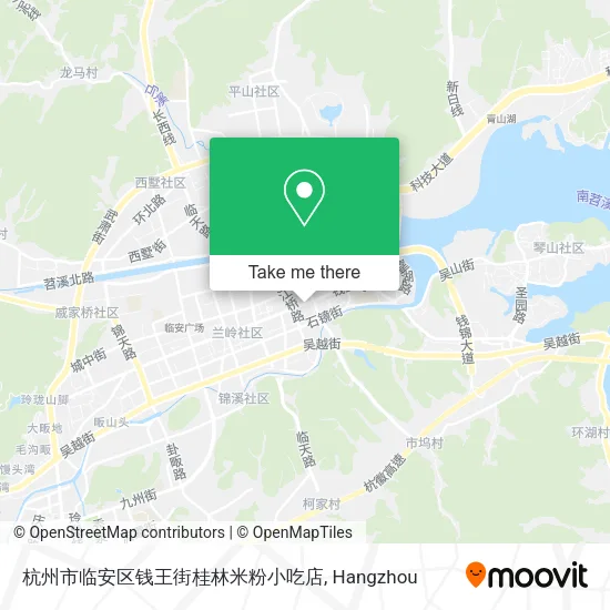 杭州市临安区钱王街桂林米粉小吃店 map