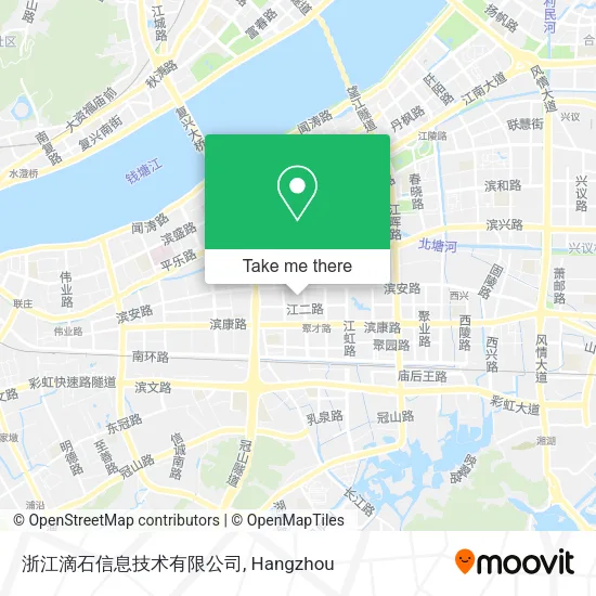 浙江滴石信息技术有限公司 map