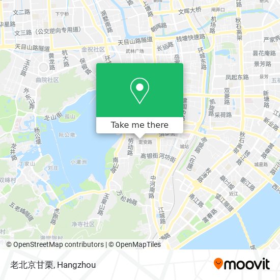 老北京甘栗 map