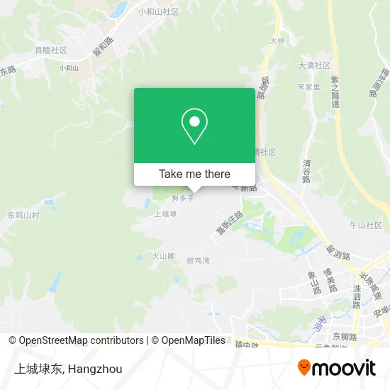 上城埭东 map