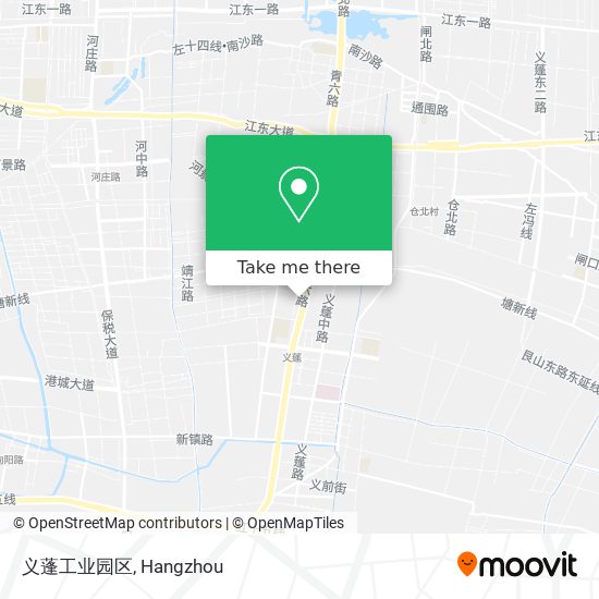 义蓬工业园区 map