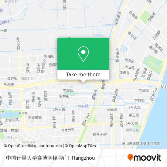 中国计量大学赛博南楼-南门 map