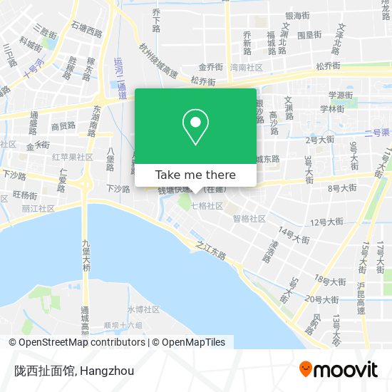 陇西扯面馆 map