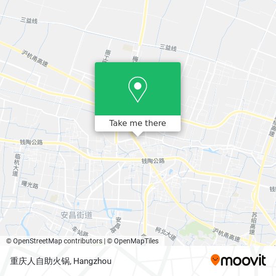 重庆人自助火锅 map