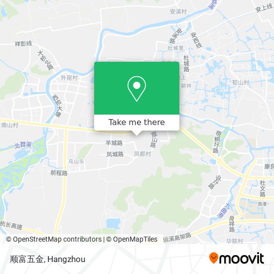 顺富五金 map