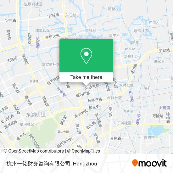 杭州一铭财务咨询有限公司 map