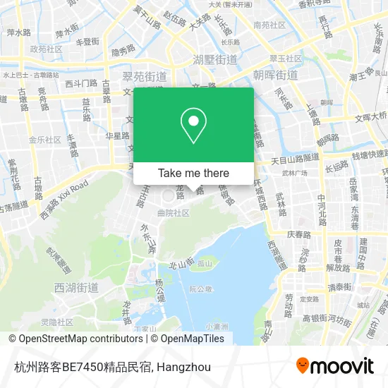 杭州路客BE7450精品民宿 map