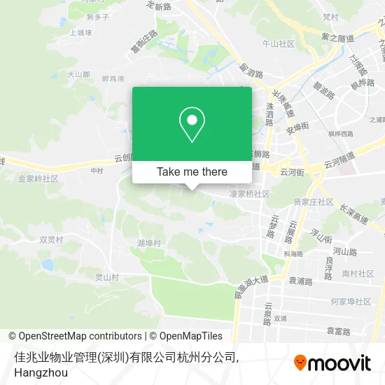 佳兆业物业管理(深圳)有限公司杭州分公司 map